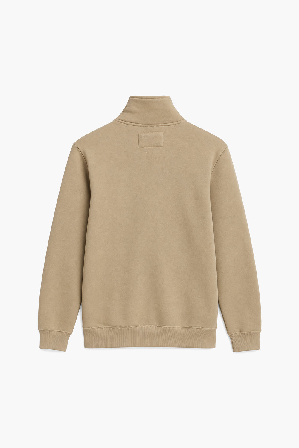 Men Branded Zipper - Camel