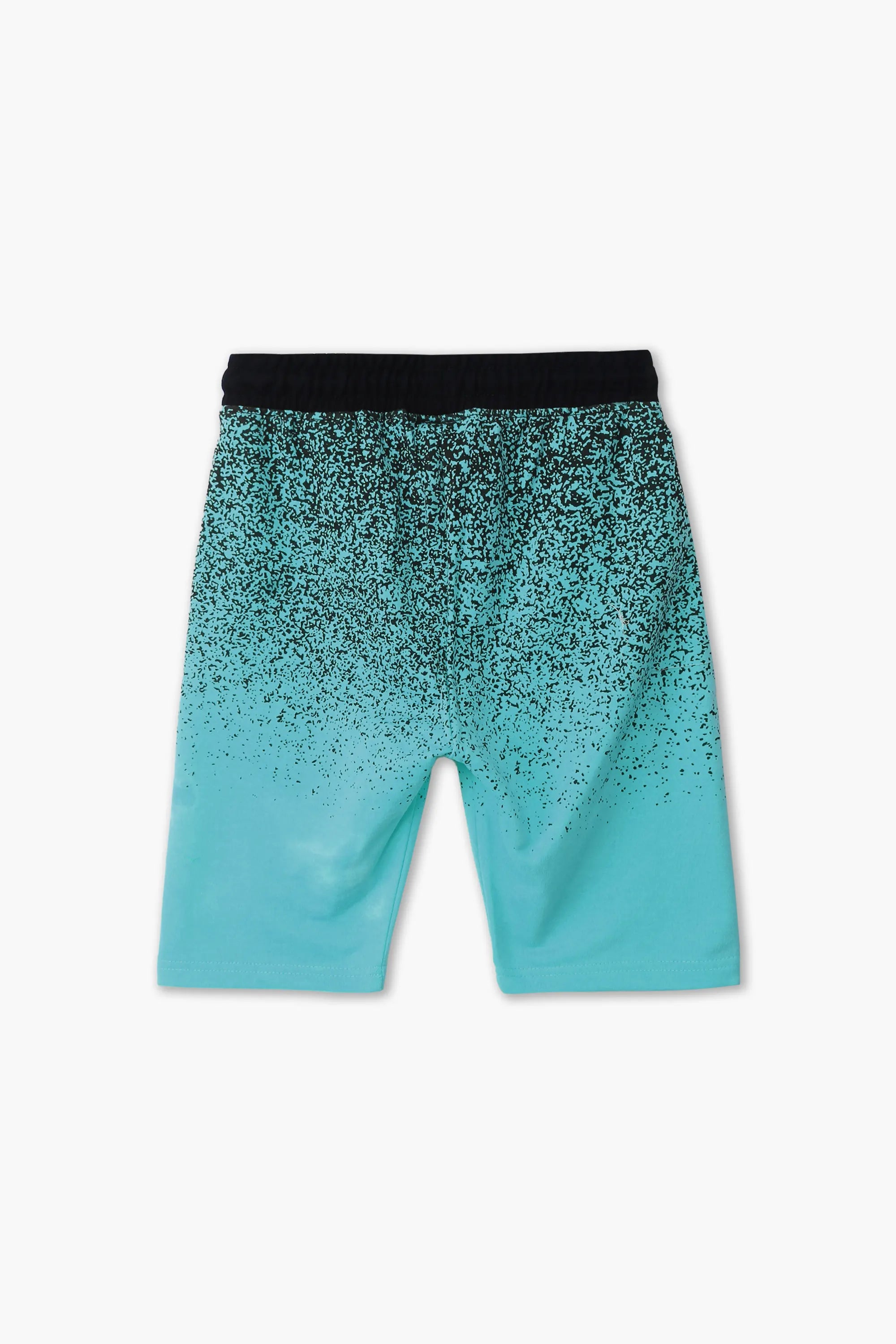 Boy Branded Graphic Terry Short - Blue