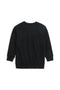 Boys Graphic Tipping Rib Sweatshirt BS-18 - Black