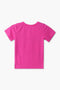 Girls Branded Graphic T-Shirt - Pink