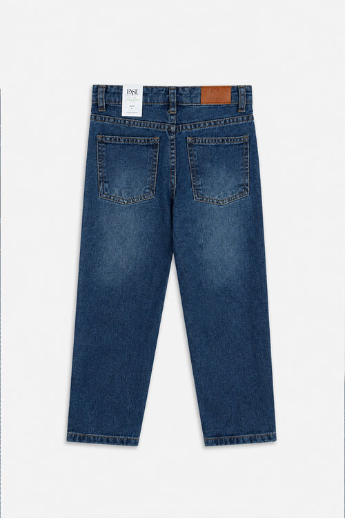 Straight Fit Denim Pant