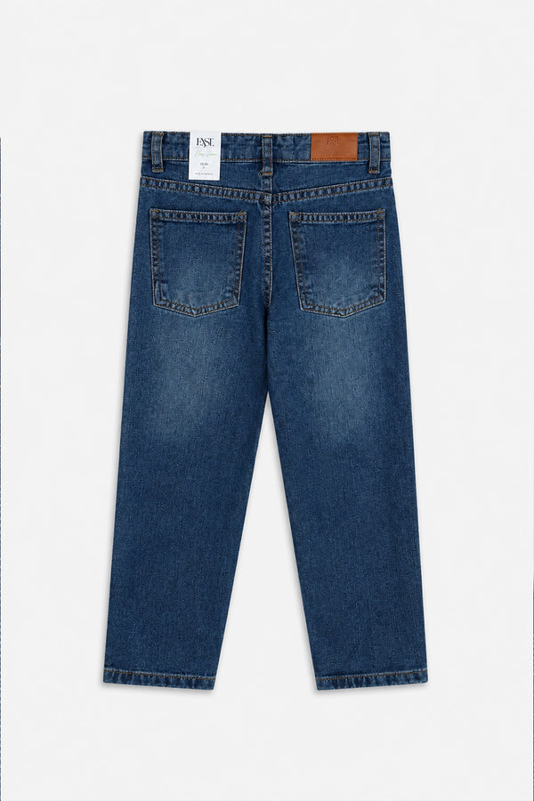 Straight Fit Denim Pant