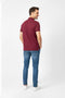 Men Branded Polo - Maroon