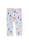 Girls Branded Graphic Pajama -Grey