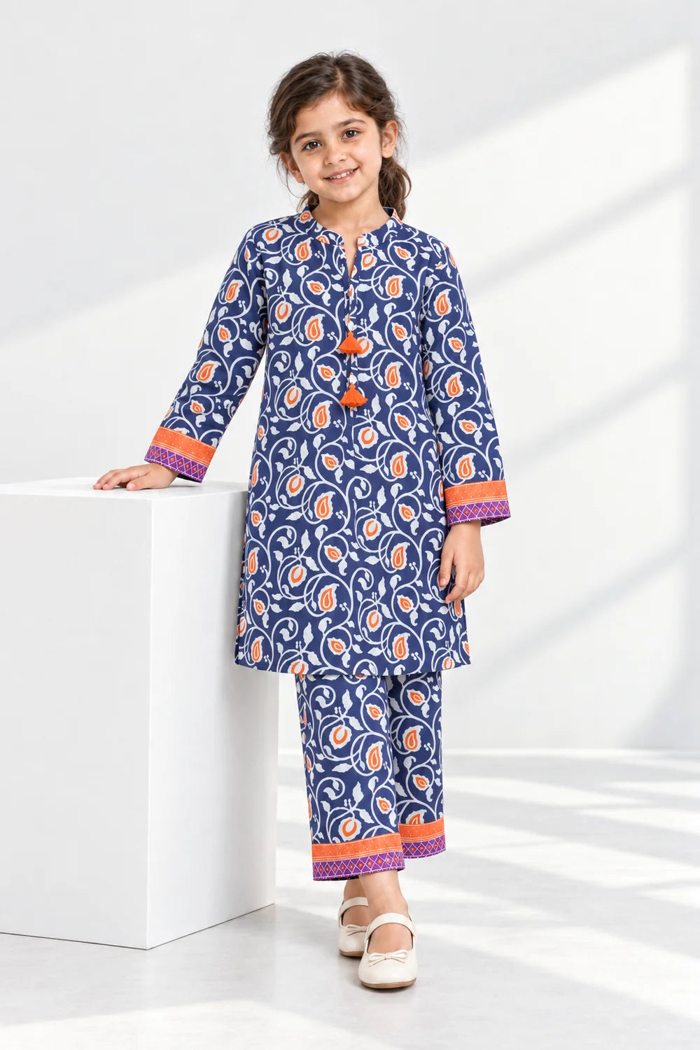 PRINTED LAWN SUIT