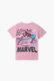 Boys Branded Graphic T-Shirt - L/Pink