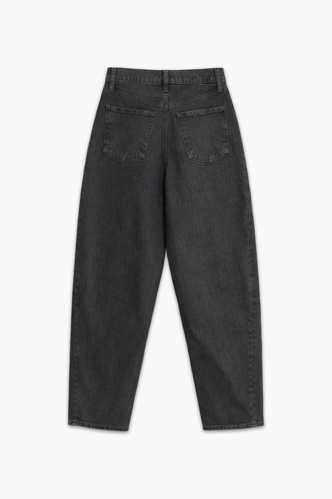 Women's Branded Wide Leg Jeans - D/Grey