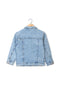 Boys Branded Denim Jacket - Blue