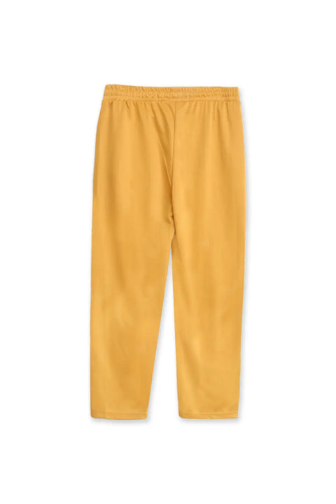 Women's Branded Pajama - Golden Yellow