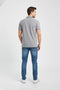 Men Branded Polo - Grey