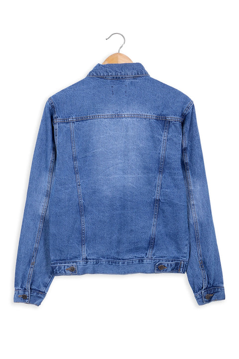 Men Denim Jacket M404-2023 - M/Blue