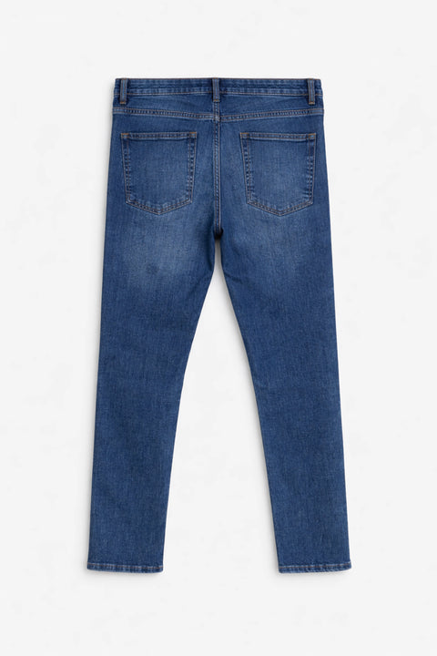 Men Branded Denim Jeans - M/Blue