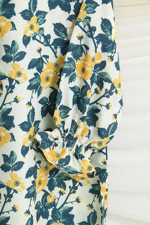 PRINTED SLUB SHIRT