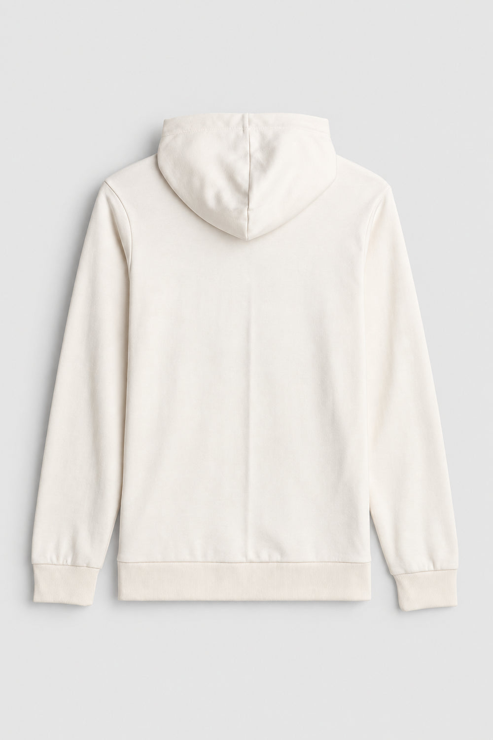 Women Branded Graphic Pullover Hoodie - Cream