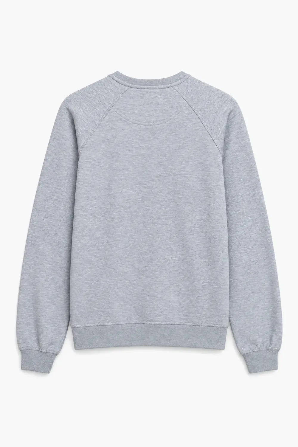 Men Branded Fleece Sweatshirt - L/Grey