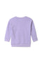 Girls Branded Graphic Sweatshirt - Purple