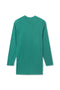 Women Branded Hi-Neck  - Green