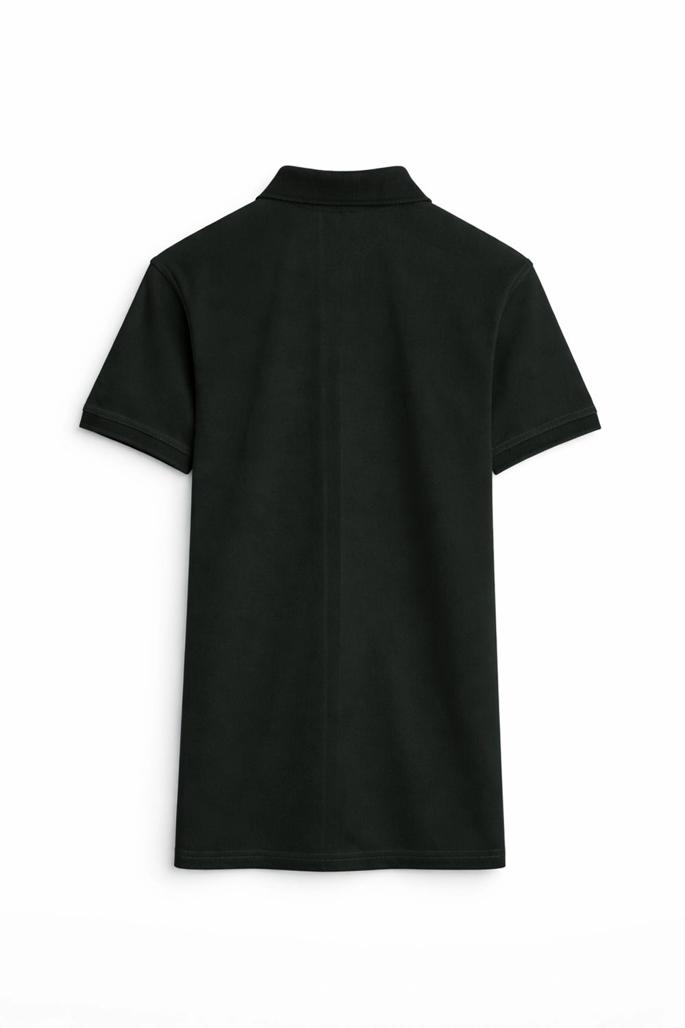 Men Pique Polo - Deep Forest Green