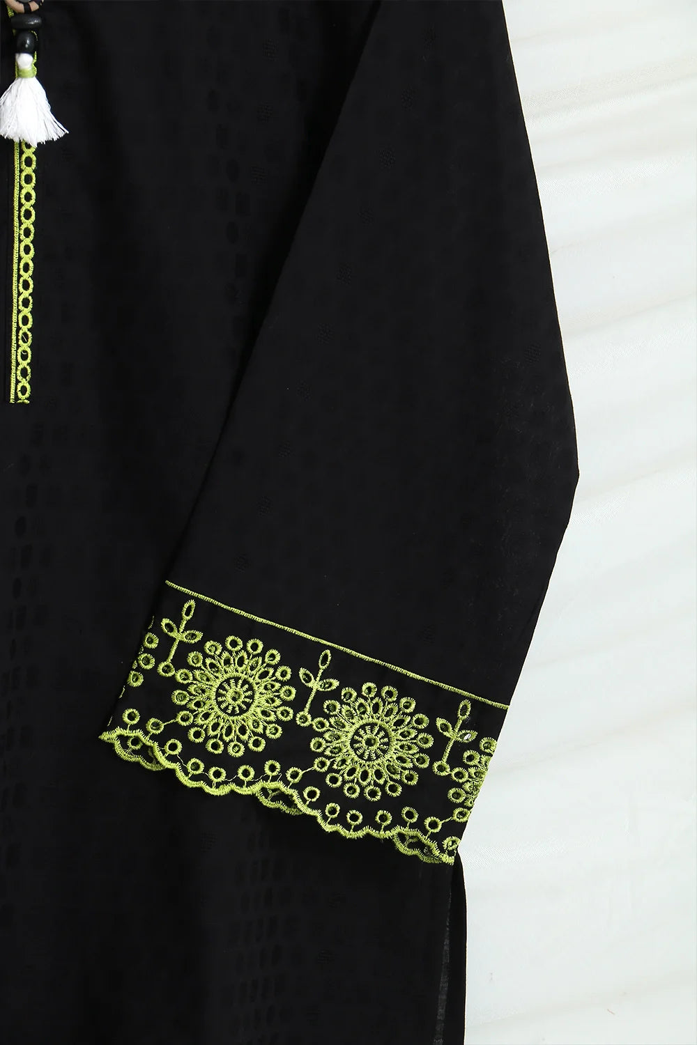 2 PIECE EMB LAWN SUIT