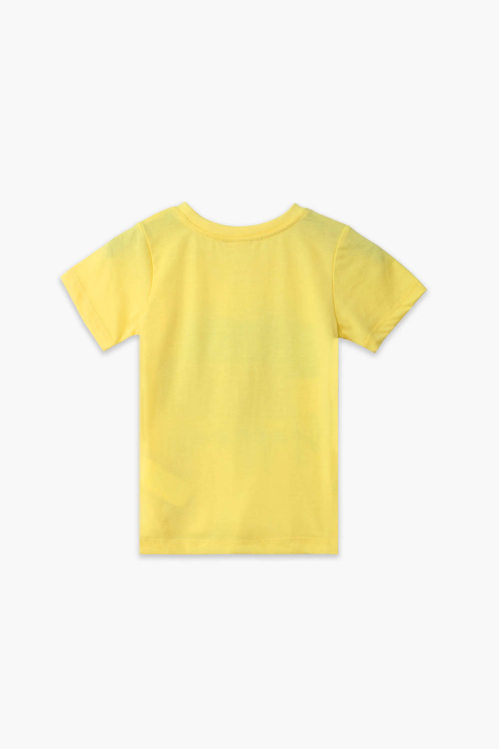 Girls Branded Graphic T-Shirt - Yellow