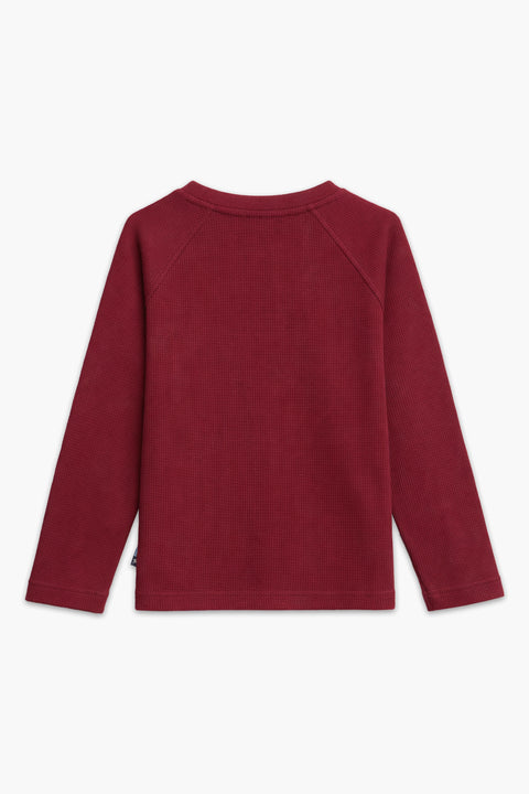 Boys Branded Sweatshirt - Maroon