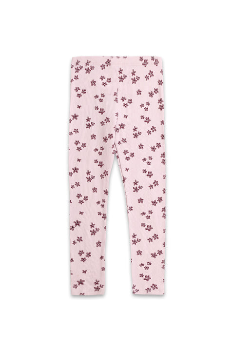 Girls Branded Graphic Legging - L/Pink