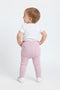 Girls Branded Trouser Pink
