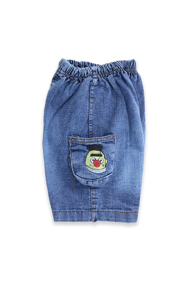 Boys Graphic 2-Piece Suit A-116- Blue