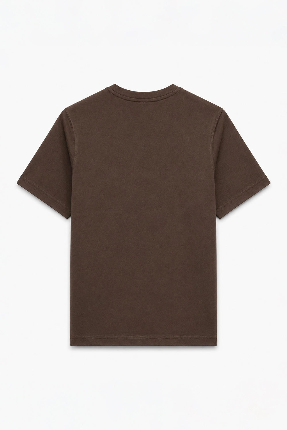 Men Branded Basic T-Shirt - Brown