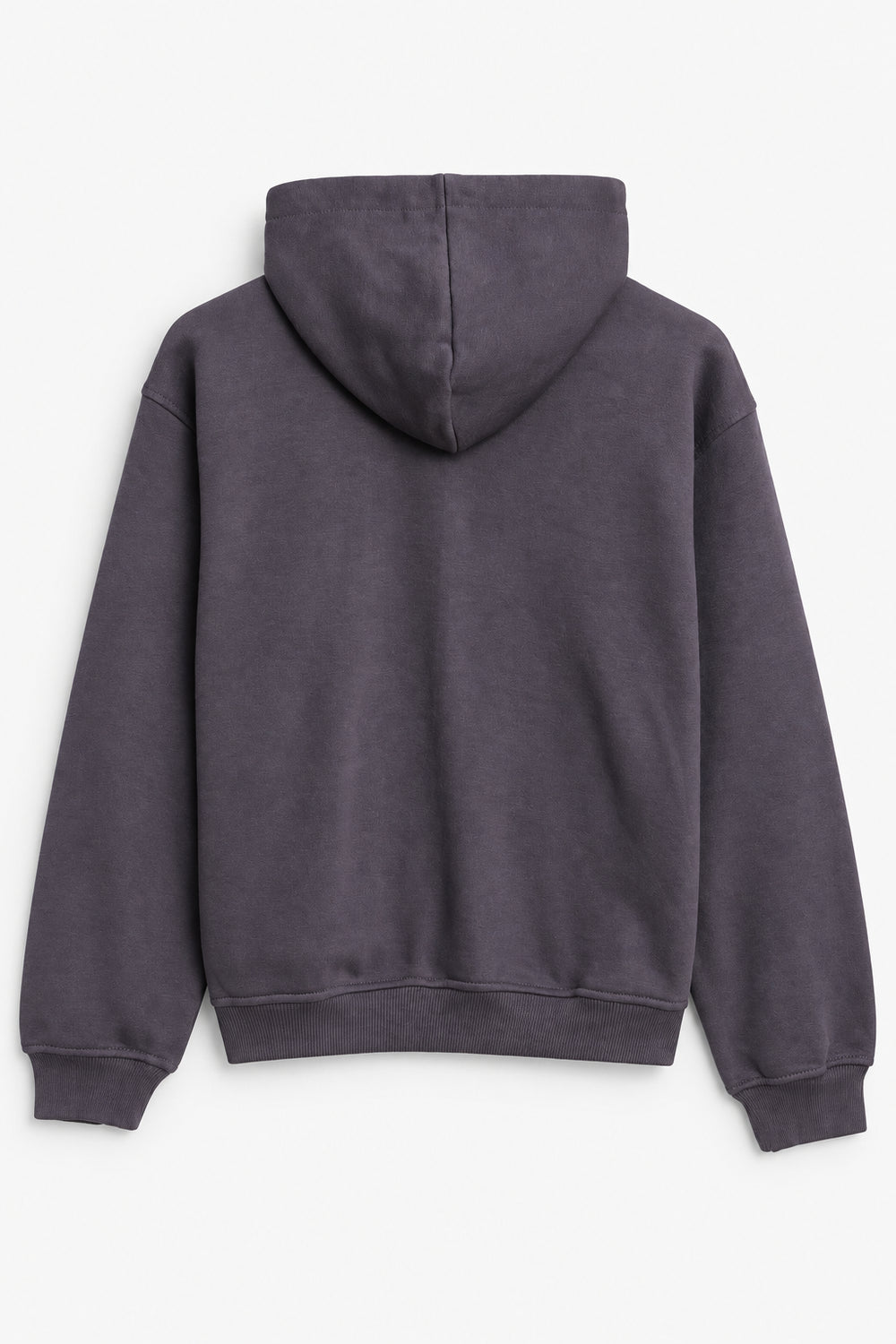 Women Branded Graphic Pullover Hoodie - D/Purple