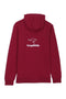 Women Kangroos Hoodie Zipper - Red