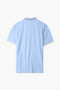 Men Branded Tipping Polo - Sky Blue