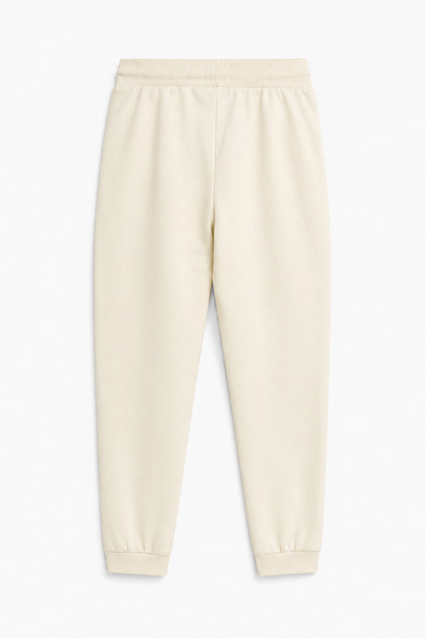 Boys Branded Trouser  - Cream
