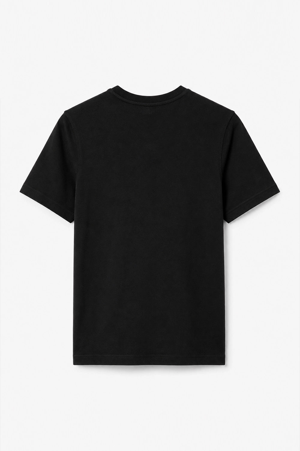 Men Branded Basic T-Shirt - Black