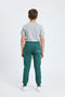 Boys Branded Fleece Trouser - Seafoam