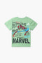 Boys Branded Graphic T-Shirt - Green