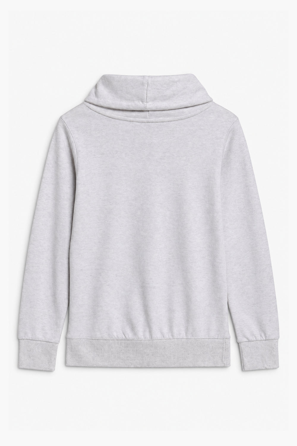 Women Branded High Neck - Grey