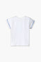 Girls Branded Graphic T-Shirt - White