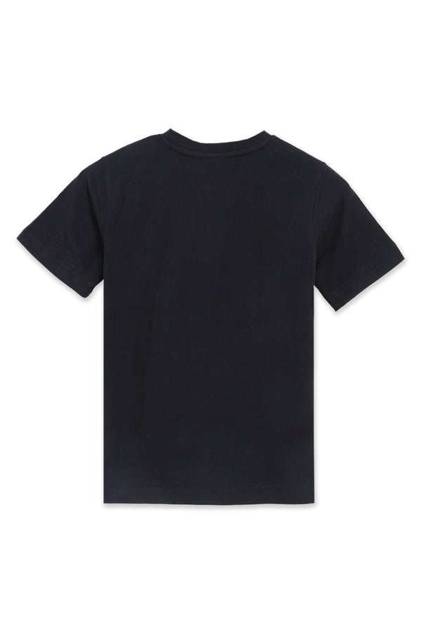 Boys Branded Graphic T-Shirt - Black