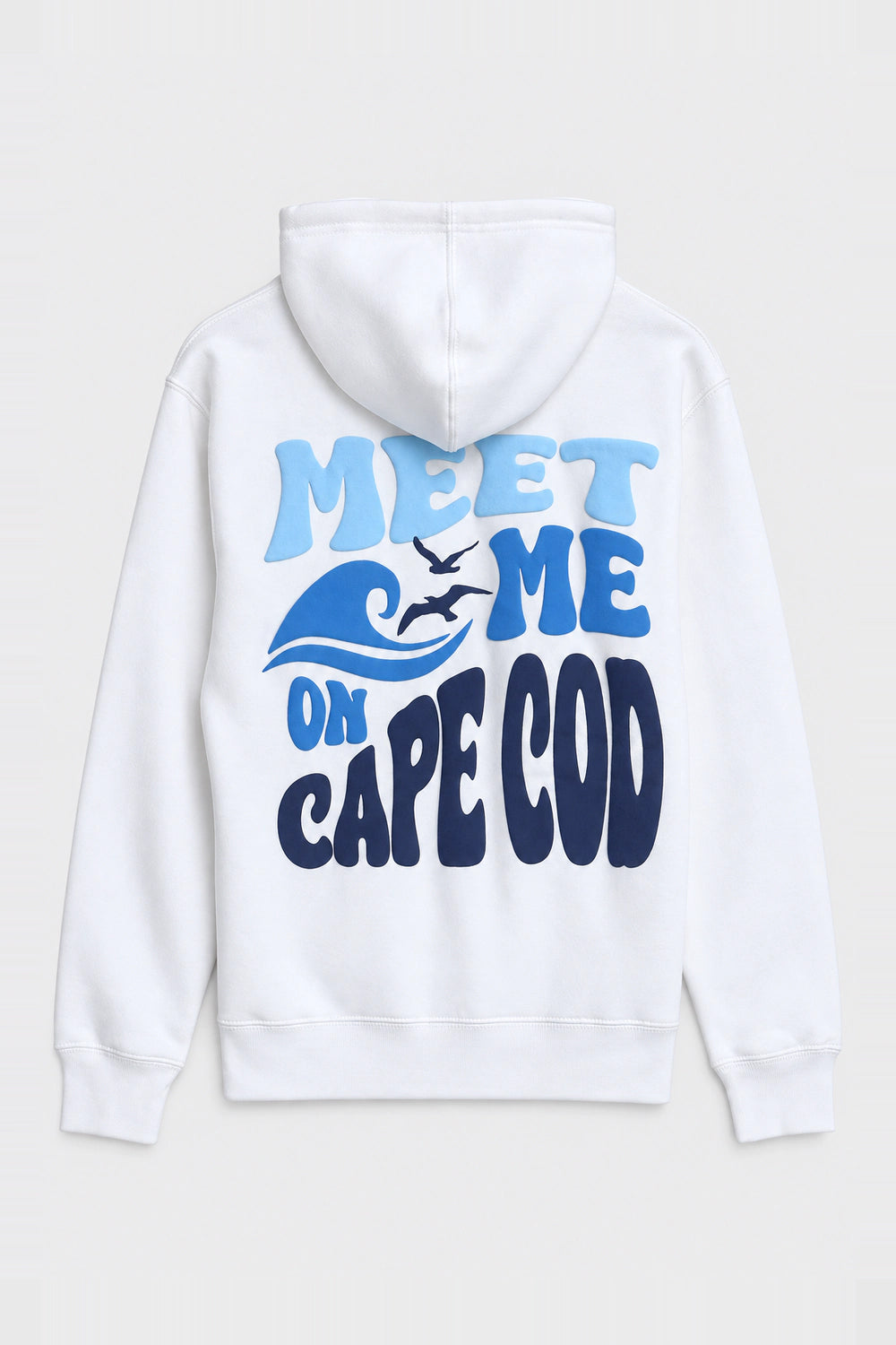 Women Branded Graphic Pullover Hoodie - White