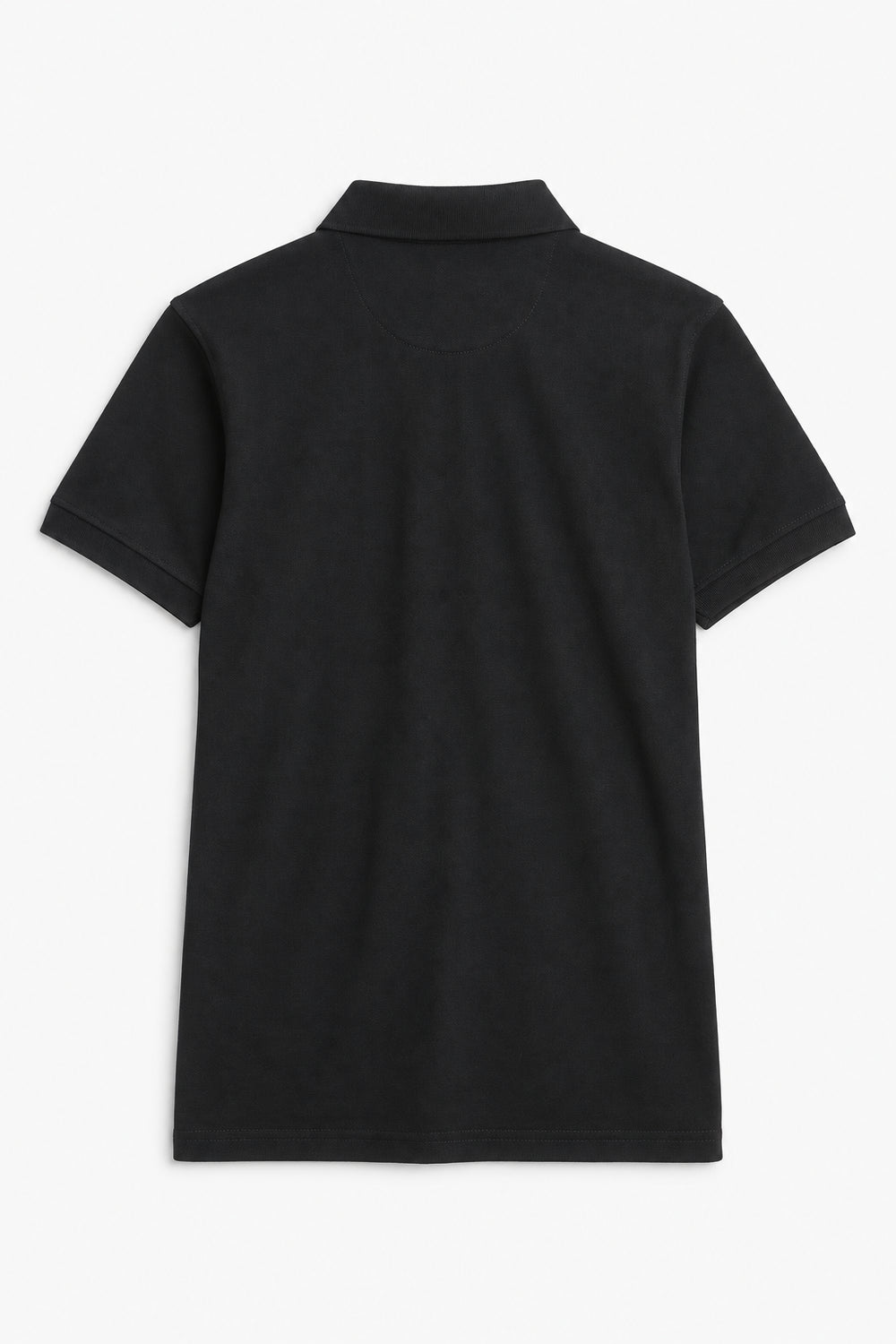 Solid Collar Polo Shirt