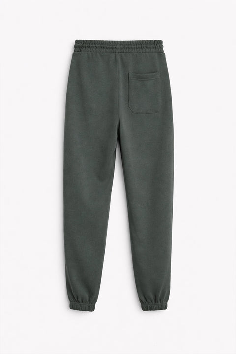 Men Branded Trouser - Green