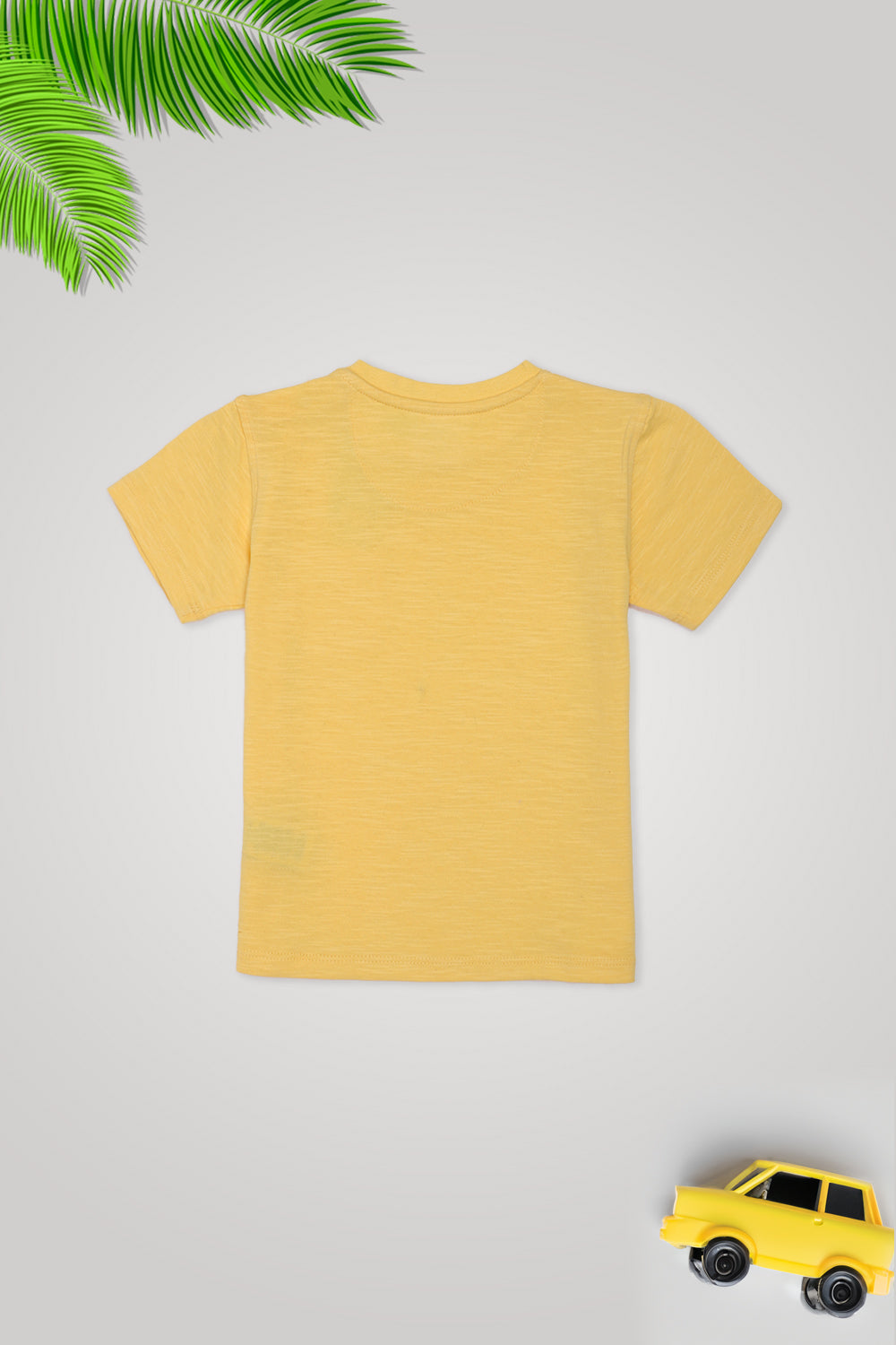 Boys Branded Graphic T-Shirt - Yellow