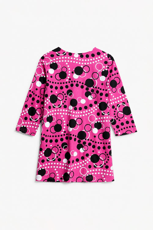 Women's Branded Printed T-Shirt - Pink
