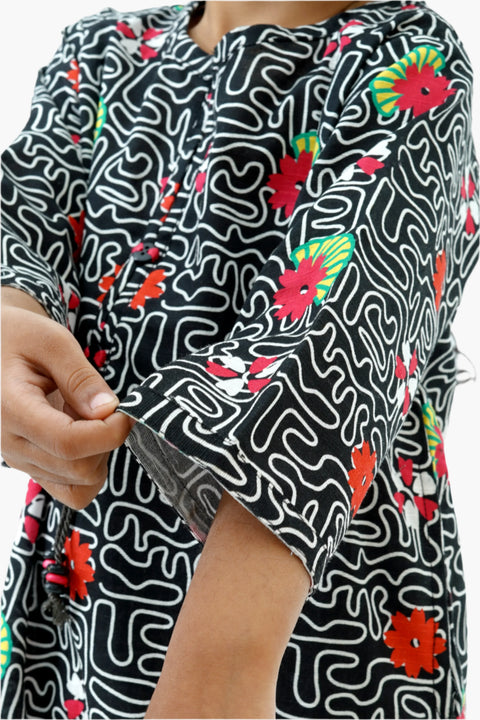 PRINTED SUIT