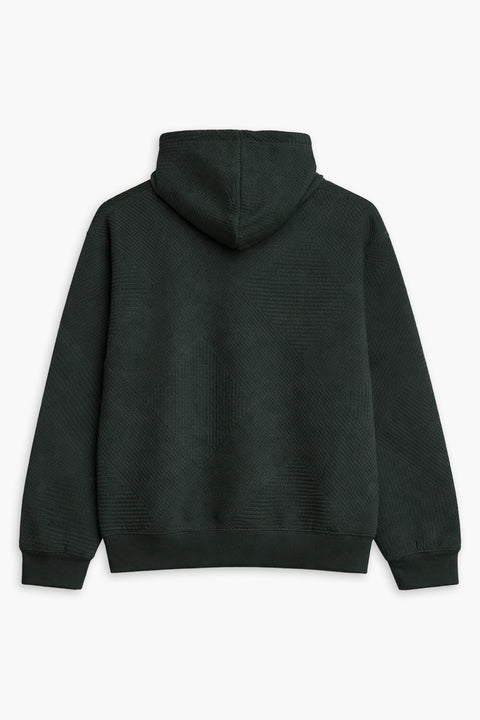 Men Branded Pullover Hoodie - D/Green