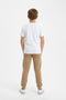 Boys Branded terry Trouser - Khaki