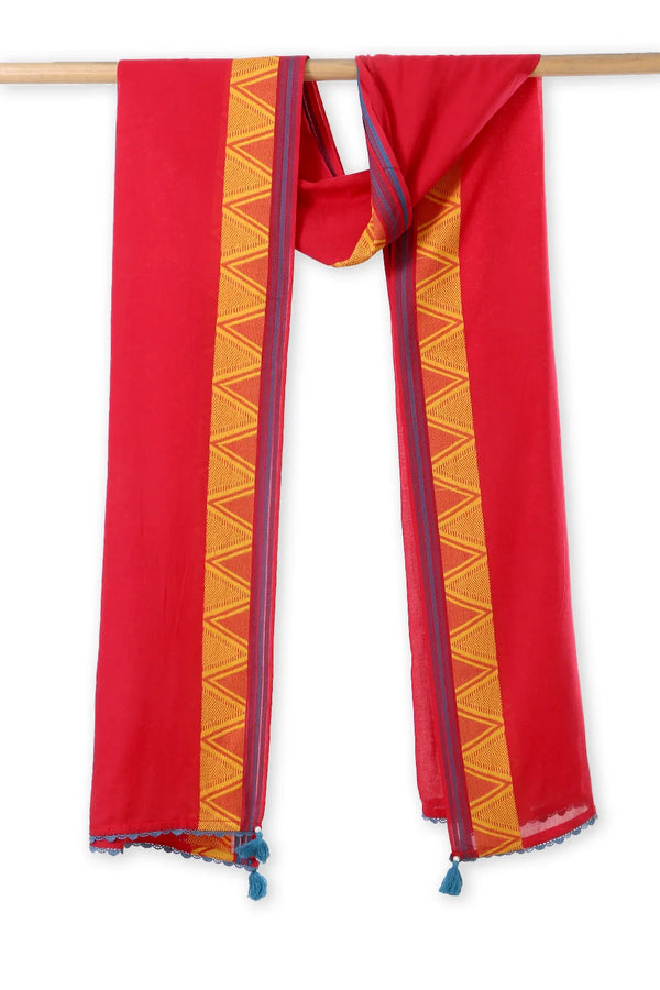 HANDLOOM PRINTED DUPATTA