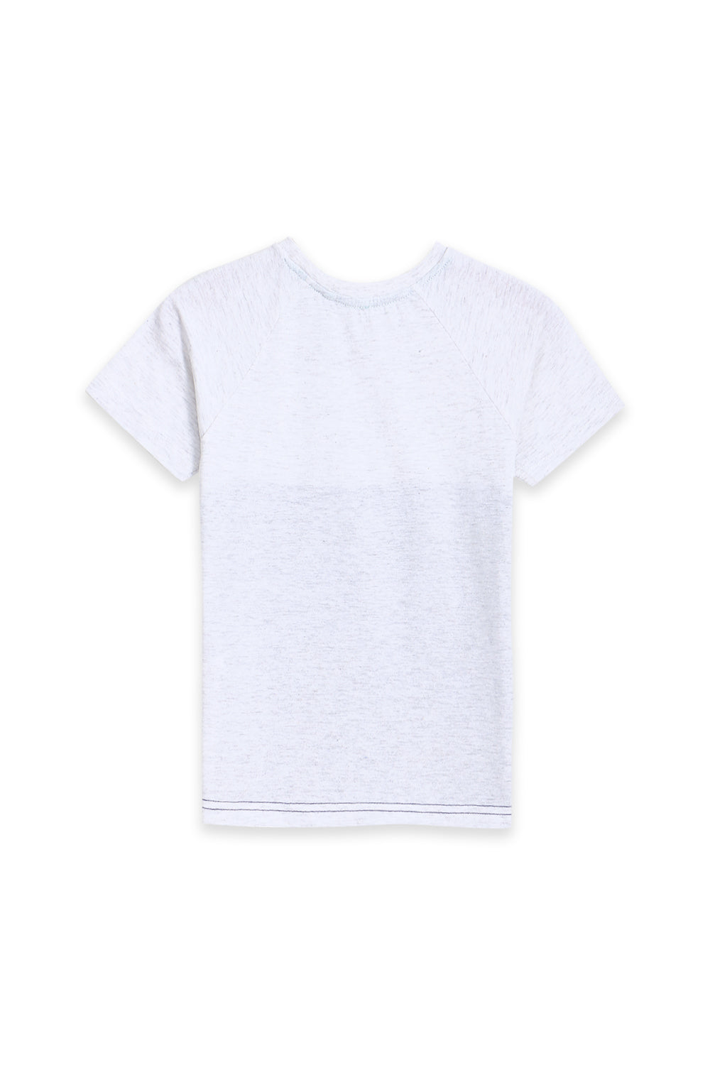 Boys Branded T-Shirt - White And Navy