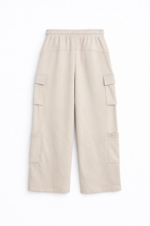 Women Branded Cargo Pajama - Fawn